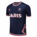 22/23 Paris Saint-Germain PSG Training Suit Short Sleeve Kit Navy Blue Shorts Kit Jersey (Shirt + Short)-9033995