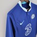 22/23 Chelsea Home Blue suit Long Sleeves kit Jersey (Long Sleeves + Short +Sock )-5144215