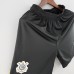 22/23 Corinthians Pre-Game Black White Suit Shorts Kit Jersey (Shirt + Short +Sock)-6903381