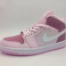 AJ1 Air Jordan 11 Running Shoes-White/Pink-5150748