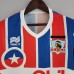 Retro 1986 Colo Colo away Red Blue Jersey version short sleeve-1270762