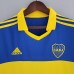 22/23 Boca Juniors home Blue Yellow Jersey version short sleeve-7878130