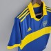 22/23 Boca Juniors home Blue Yellow Jersey version short sleeve-7878130