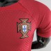 2022 Portugal Home Red Green Jersey version short sleeve (player version)-7587295