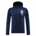 22/23 Italy Navy Blue Green Hooded Edition Classic Jacket Training-6496404