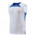 2022 France Vest training suit kit White Suit Shorts Kit Jersey (Vest + Short)-3438382