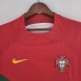 2022 World Cup National Team Portugal home Red Green Jersey version short sleeve-6192497