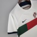 2022 World Cup National Team Portugal Away White Green Red Jersey version short sleeve-8268331