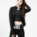 3 Piece Set Quick drying For Women Running Fitness Sports Wear Fitness Clothing Women Training Set Sport Suit-Black/White-8262381