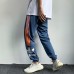Fashion Casual Long Pants-Blue-211765
