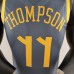 2018 HOMPSON #11 Golden State Warriors Grey NBA Jersey-4231648