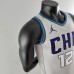 2019 Oubre jr. #12 Charlotte Hornets Grey NBA Jersey-3906998