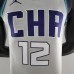 2019 Oubre jr. #12 Charlotte Hornets Grey NBA Jersey-3906998