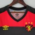 22/23 woman Recife sports home Red Black Jersey version short sleeve-2653906