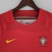2022 weoman Portugal home Red Green Jersey version short sleeve-1141609