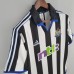 Retro 00/01 Newcastle United home White Black Jersey version short sleeve-4358097
