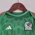 22/23 Baby Mexico Home Green Jersey version short sleeve-4079171