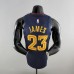 Cleveland Cavaliers JAMES #23 Striped NBA Jersey-8745816