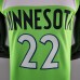 Minnesota Timberwolves Wiggins#22 Air Jordan NBA Jersey-4317197