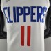 75th Anniversary WALL#11 Los Angeles Clippers NBA Jersey White-5145237