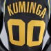 2022 75th Anniversary KUMINGA #00 Warriors City Edition Black NBA Jersey-7445980