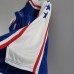 75th Anniversary Philadelphia 76ers NBA Shorts Blue White-6724836