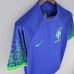 2022 Brazil World Cup jersey away Blue Jersey version short sleeve-2615419