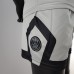 22/23 Paris Saint-Germain PSG kids kit Away Grey Kids suit short sleeve kit Jersey (Shirt + Short )-2124671