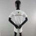 22/23 Bayern Munich kids kit Away White Kids suit short sleeve kit Jersey (Shirt + Short )-8544393