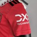22/23 Manchester United M-U kids kit Home Red Kids suit short sleeve kit Jersey (Shirt + Short )-8562521