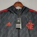 2022 Flamengo Hooded Windbreaker Black jacket Windbreaker-5690692