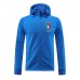 2022 Italy Jersey Blue Hooded Edition Classic Jacket Training-3312472
