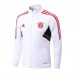 22/23 Bayern Munich Jersey White Edition Classic Training Suit (Top + Pant)-4940937