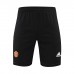 22/23 Manchester United M-U training Black suit kit Suit Shorts Kit Jersey (Shirt + Short)-1522416