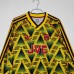 1991/93 Retro Arsenal Away Yellow Jersey version Long sleeve-6703488