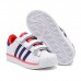 Superstar Kids Running Shoes-White/Red-3555076