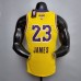 Los Angeles Lakers #23 Yellow Jersey NBA Jersey-3792861