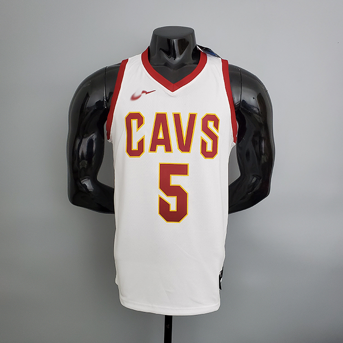 Cleveland Cavaliers Smith JR.#5 White NBA Jersey-3586882