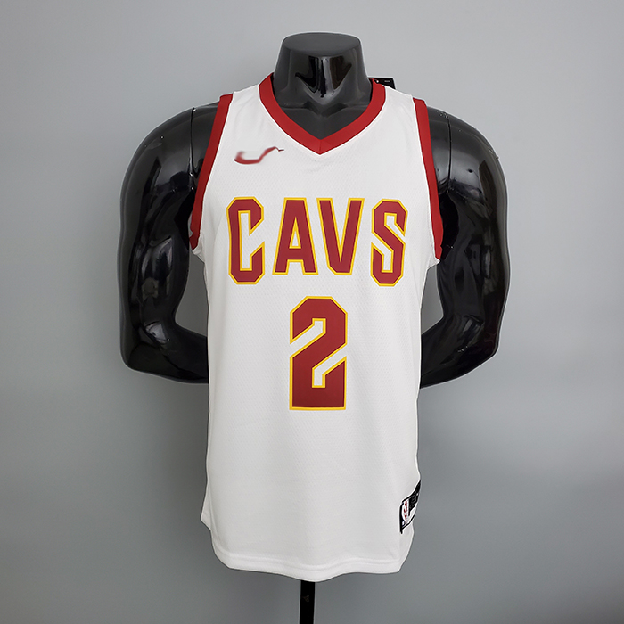 Cleveland Cavaliers Irving #2 White NBA Jersey-8215918