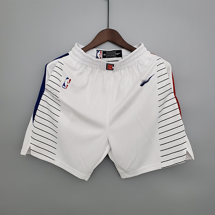 LA Clippers Limited Edition White Shorts NBA Shorts-2268338