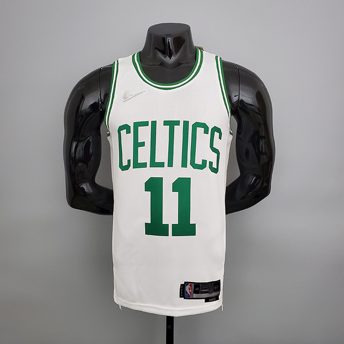 75th Anniversary Tatum #11 Celtics White NBA Jersey-3996945