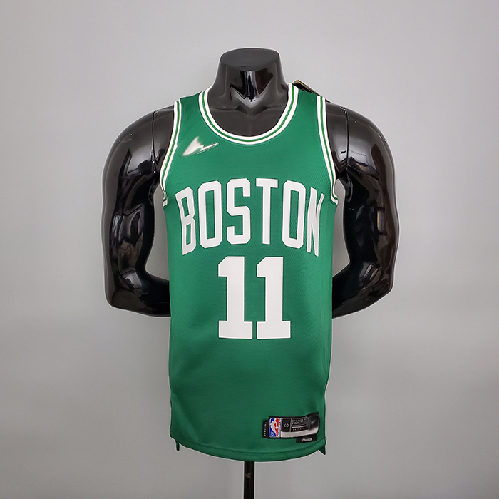 75th Anniversary Walker #11 Celtics Green NBA Jersey-9966355