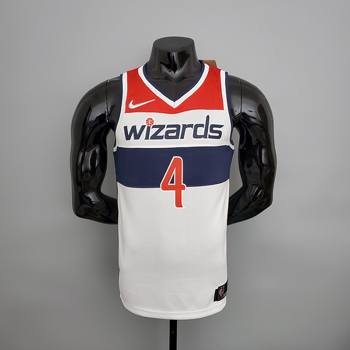 75th Anniversary wesbrook#4 Washington Wizards Black Red White NBA Jersey-4521469