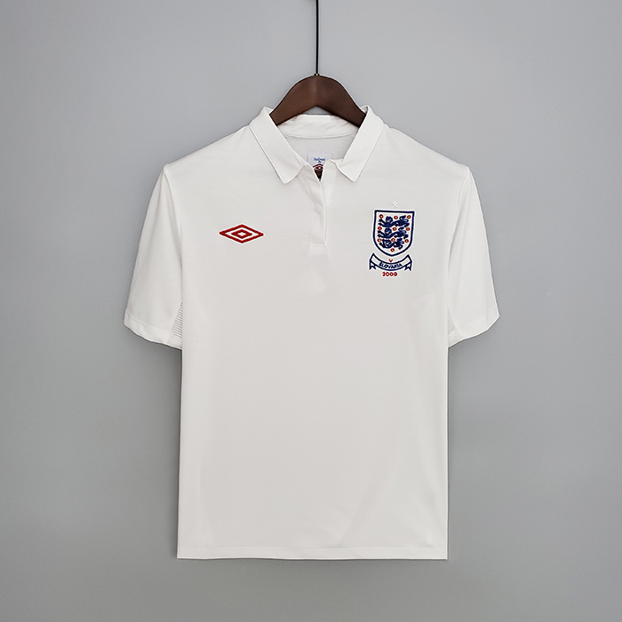 Retro 2010 England home Jersey version short sleeve-2590135