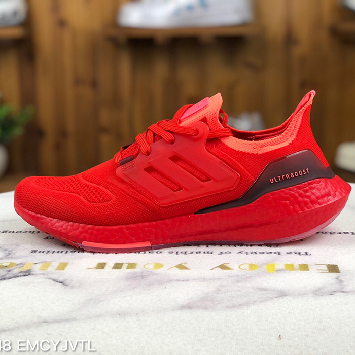 Ultra Boost UB Running Shoes-All Red-1685663