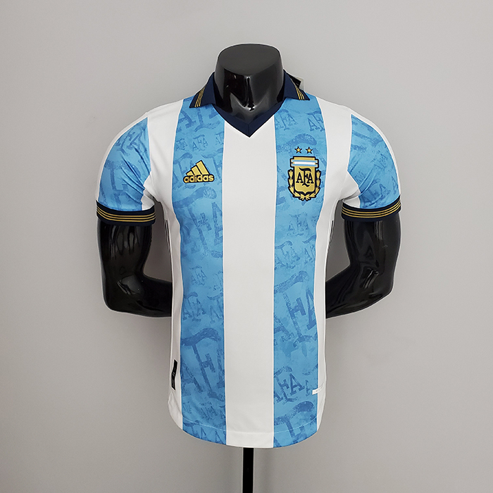 2022 Argentina Special Edition Jersey version short sleeve (player version)-3495592
