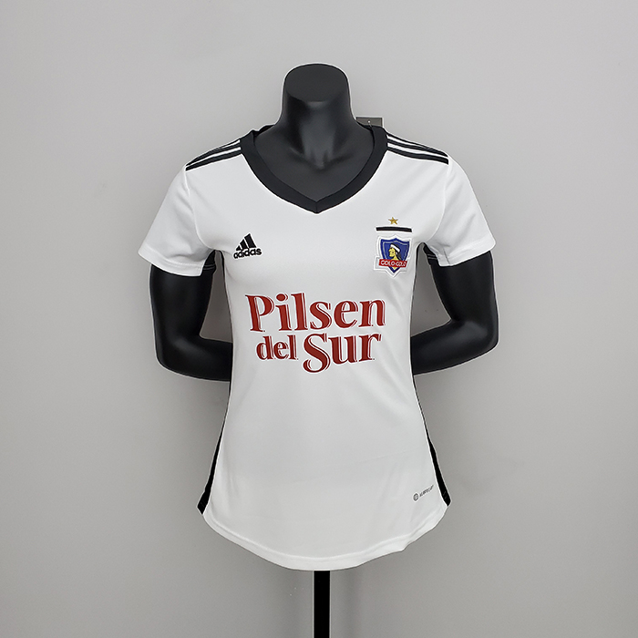 22/23 colo colo woman home Jersey version short sleeve-4977922