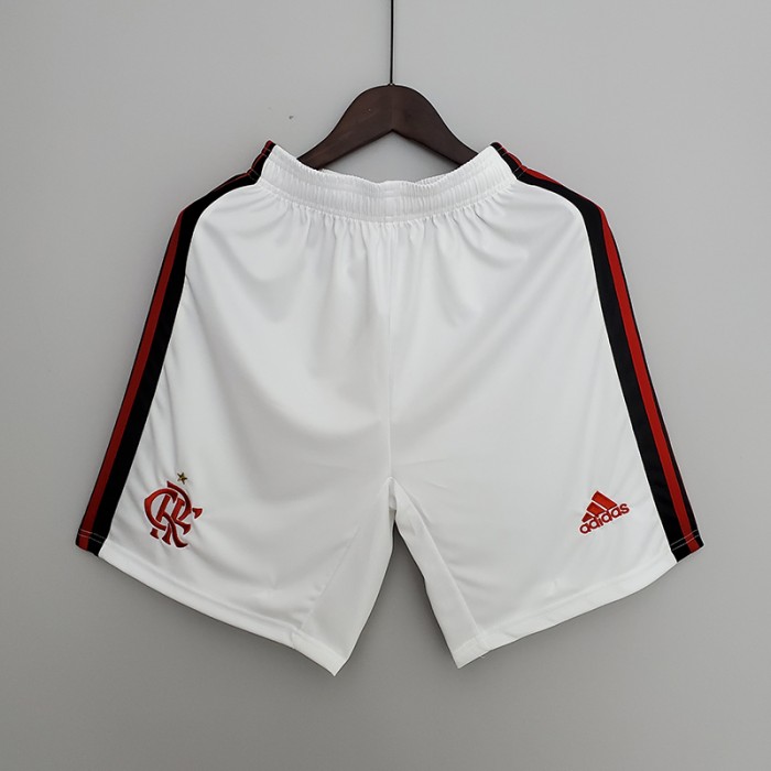 22/23 Flamengo Home Shorts Training Suit White Shorts-6832016