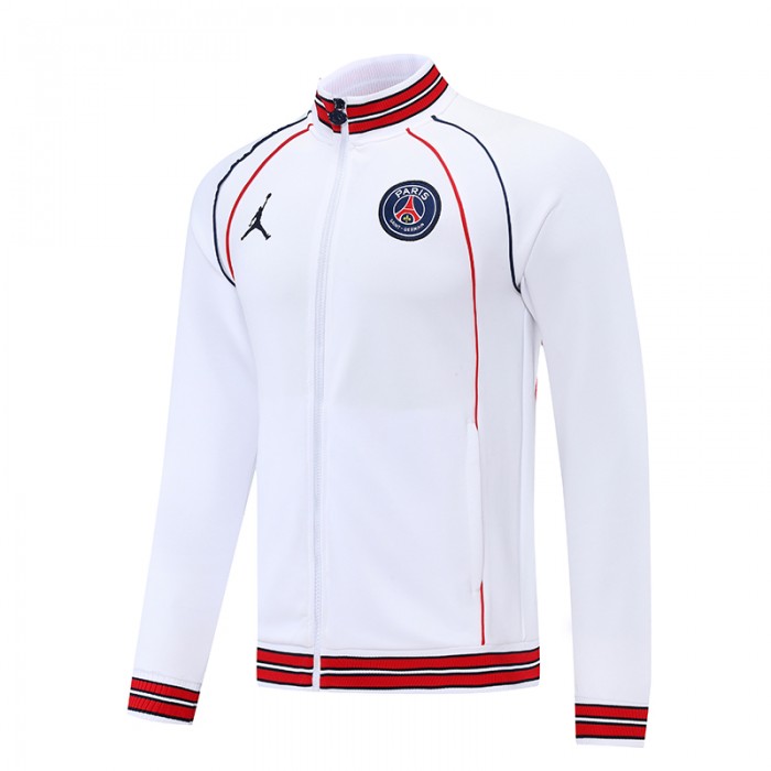21/22 Paris Saint-Germain PSG White Edition Classic Jacket Training-4027395