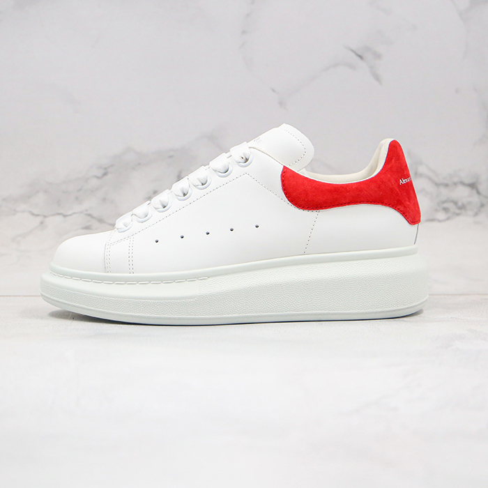 Alexander McQueen MCQ Runing Shoes-White/Red-754332